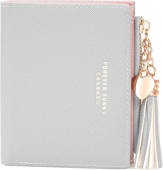 Valentoria Womens Wallet Cute Elegant Long Slim Card Holder Case Minimalist Coin Purse Thin Tassels Zip Clutch Wallets for Girls Ladies | Cute, Elegant, Long, Slim, Case, Minimalist