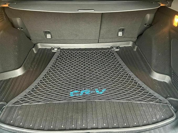 Rear Trunk Organizer Cargo Net for Honda CR-V 2018-2023 - Floor Style Cargo Net for SUV-Premium Mesh Elastic Car Trunk Organizer Vehicle Carrier Storage – Compatible with Honda CR-V