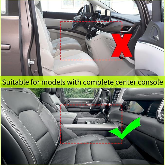 Bilisin Center Console Organizer Compatible with Hyundai Elantra 2017-2020 ABS Material Insert Tray Armrest Box Interior Accessories