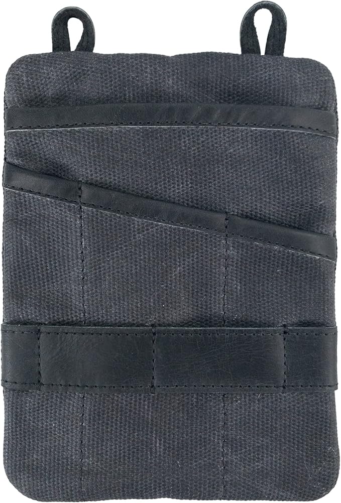 Hide & Drink, Multi-Tool Pocket Pouch XL, Compact Multipurpose EDC Zippered Bag, Mini Camping Tool Case, Knife Holster, Handmade Slim Organizer
