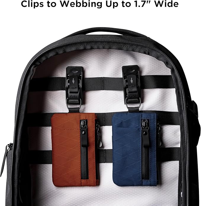 ALPAKA HUB Keychain: Key Organizer with Quick Release System - EDC Tactical Keychain Clip for Belt Backpack & MOLLE - Minimalist Key Holder with Fidlock Magnets - Ideal for Daily Use & Travel