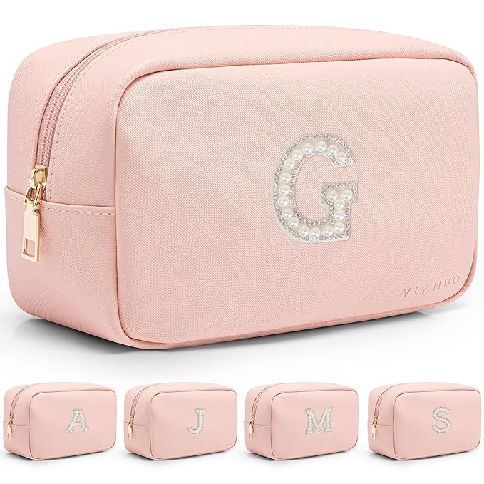 VLANDO Birthday Gifts for Makeup Travel Bag Cosmetic Bag Bridesmaids Gifts 11 12 13 14 15 16 Years Old Girl Gifts Trendy Stuff G