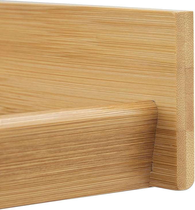 Letter Tray - Paper Organizer for Office Desk, Document Holder Desk Organization for Magazine File Folder Mail & Bill, Stackable Paper Trays - Natural
