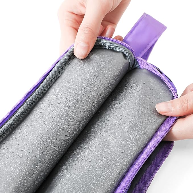Kids Toiletry Bag for Girls, Travel Toiletry Bag for Little Young Girls Cosmetic Bag Makeup Bag Waterproof Hanging Wash Bag Toddler Toiletries, Mermaid Scales