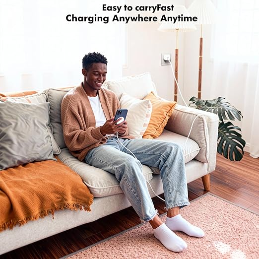 Magnetic Wireless Charger for iPhone 17 16 15,10FT Long Fast Phone Charging Pad with USB C Wall Charger Block For iPhone 17 Pro Max/17/iPhone 16 Pro Max/15/Plus/Pro/14/13/12 Series,AirPods 4/3/2/Pro 2