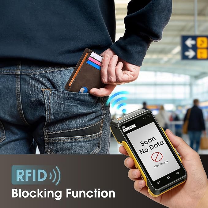 Slim Minimalist Wallet for Men,Front Pocket Wallet RFID Blocking Small Thin Credit Card Holder,ID Card Case Gift for Men Coffee