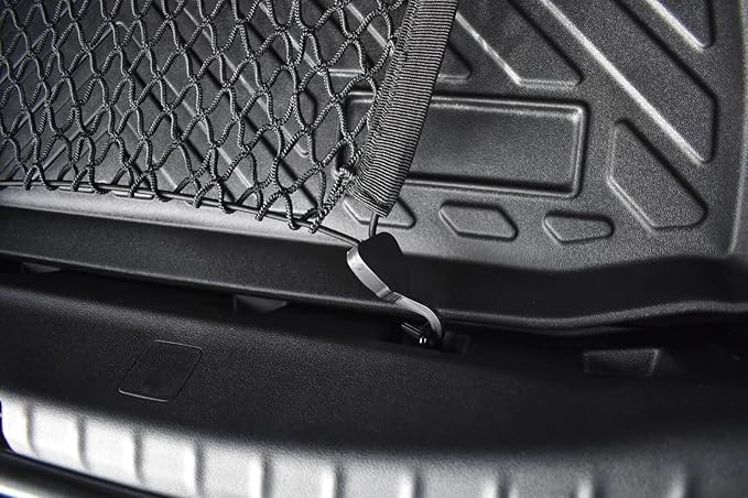Trunk Organizer Cargo Net for BMW 5-Series 1999-2023 – Floor Style Cargo Net for Sedan – Premium Mesh Car Trunk Organizer Vehicle Carrier Storage – Compatible with BMW 5-Series