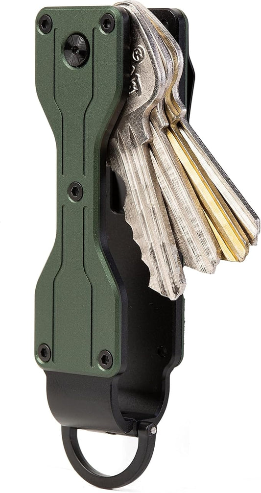 Key Organizer Minimalist Innovative Keyholder Compact Keys Organizer Smart KeyChain Secures 2-6 Keys