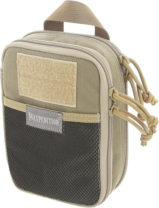 MAXPEDITION Double-Decker Pocket Organizer, Tactical Tool Pouch for Organization, EDC Pouch for Everyday Carry