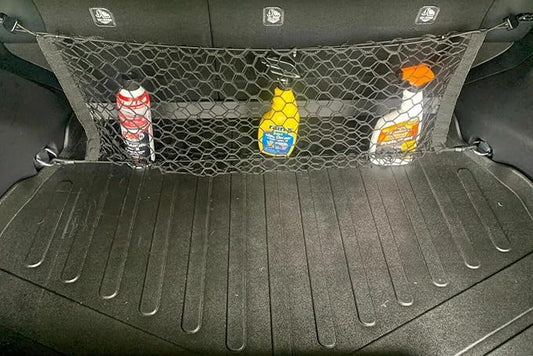 Rear Trunk Organizer Cargo Net for Nissan Rogue 2021-2026 – Envelope Style Cargo Net for SUV – Premium Mesh Elastic Car Trunk Organizer Vehicle Carrier Storage – Compatible with Rogue