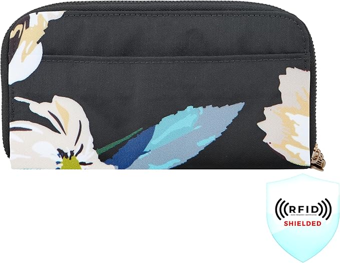 Travelon RFID Blocking Double Zip Wallet