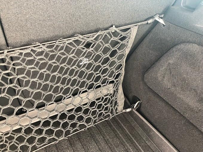 Rear Trunk Organizer Cargo Net for Mercedes-Benz GLA-Class 2014-2025 – Envelope Style Cargo Net for SUV – Premium Mesh Elastic Car Trunk Organizer – Compatible with GLA