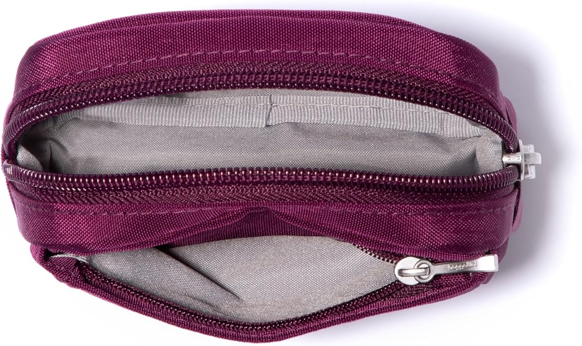 Baggallini Women's Pocket Cosmetic - Lightweight Bag - Travel Essentials Makeup Organizer Mini