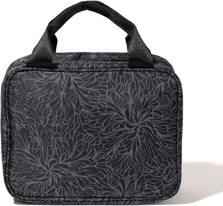 Baggallini Hanging Travel Toiletry Kit - Lightweight 6x10 Inch Makeup Bag