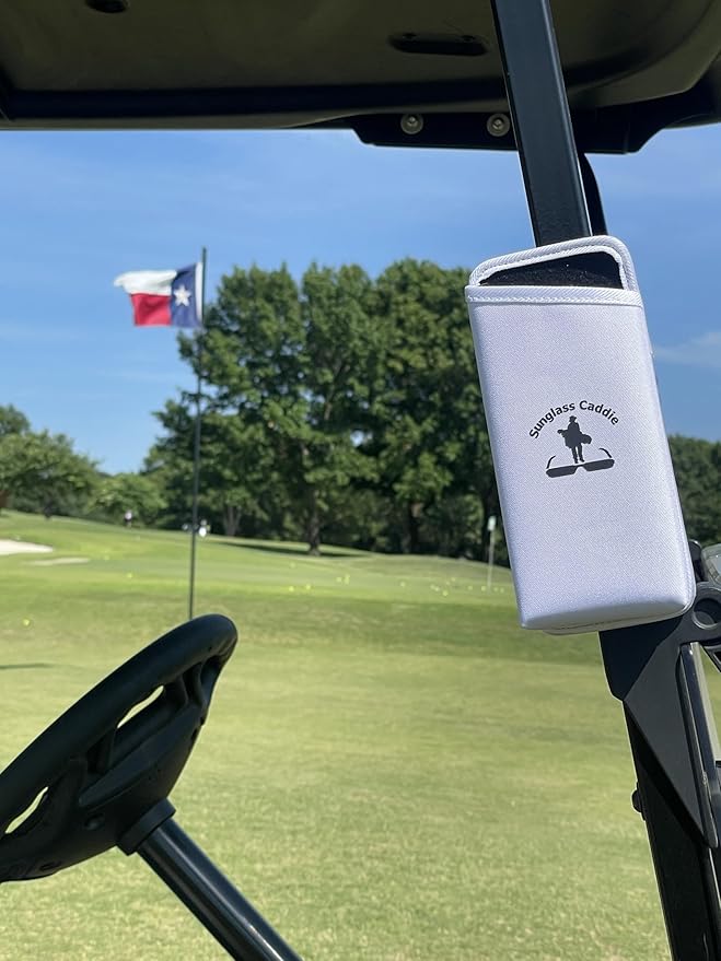 Eyeglass Caddie Durable Lightweight Magnetic Backed Sunglass Case