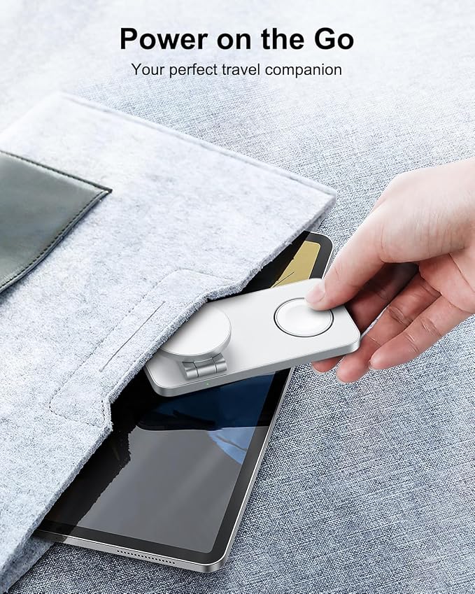 Qi2 25W Magnetic Wireless Charger for Samsung, 3 in 1 Fast Charging Station Compatible with MagSafe for Galaxy S26/S25/S24/S23/Ultra/Plus/Z Fold/Flip 7, Watch Ultra/8/7/6/5 & Buds with 35W Adapter
