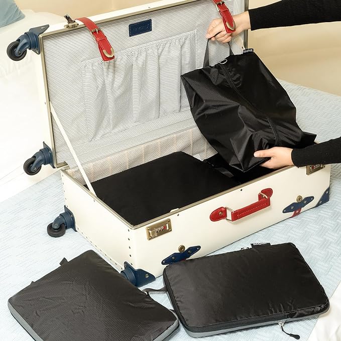 BAGAIL 6 Set Ultralight Compression Packing Cubes Packing Organizer for Travel Accessories Luggage Suitcase Backpack