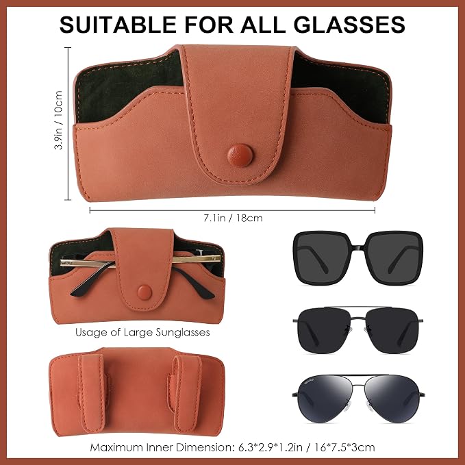 Sunglass Holder for Car Visor Glasses Case Non-Slip Clip Universal for Sunglasses Eyeglasses Car Interior Accessory