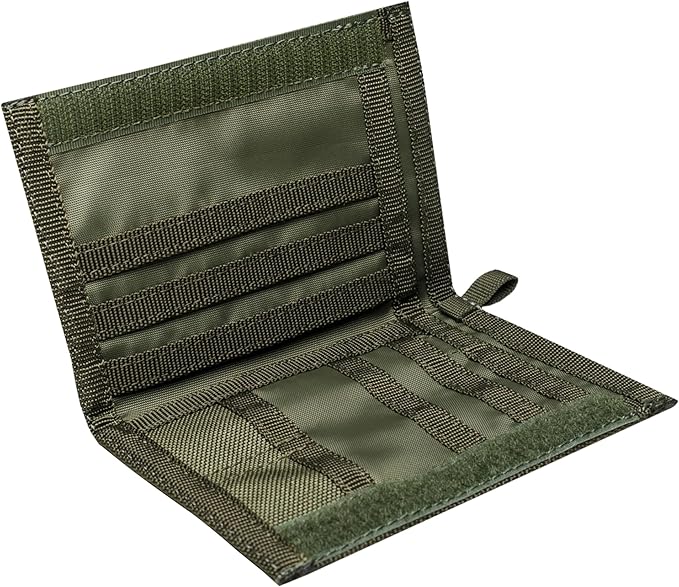 Chameleon Bifold Mens Nylon Wallet-Military Tactical Men Wallet- Canvas Thin Front Pocket Travel Bi-Fold Wallet-Best Nylon Travel Pouch