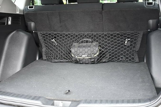Trunk Rear Seats Organizer Cargo Net for Honda CR-V 2017-2022 - Envelope Style Cargo Net for SUV - Premium Mesh Car Trunk Organizer Vehicle Carrier Storage–Compatible with CR-V