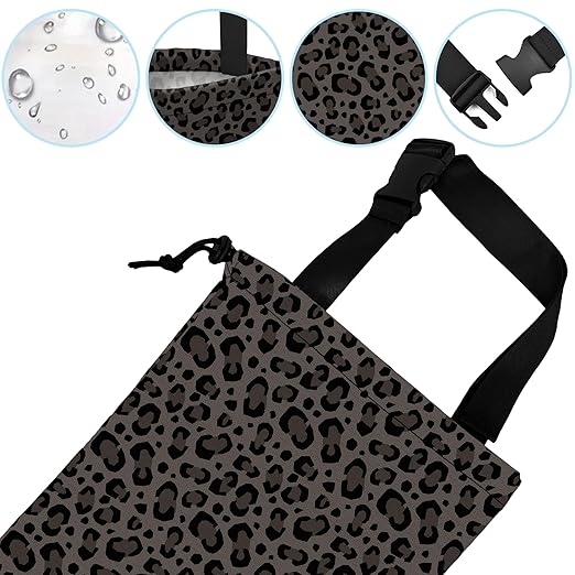 Car Garbage Bag Hanging Car Trash Can for Back Seat with Drawstring