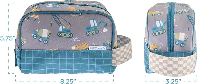 Stephen Joseph, Kids Toiletry Bag, Boys and Girls Toiletry Kit, Travel Bag