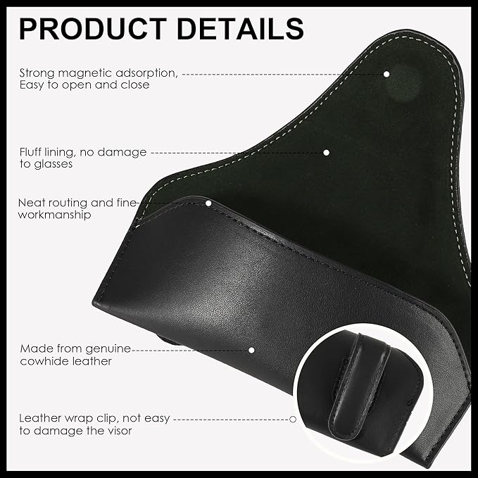 Sunglass Holder for Car Visor, Car Sunglasses Holder Eyeglasses Holder for Visor Accessories
