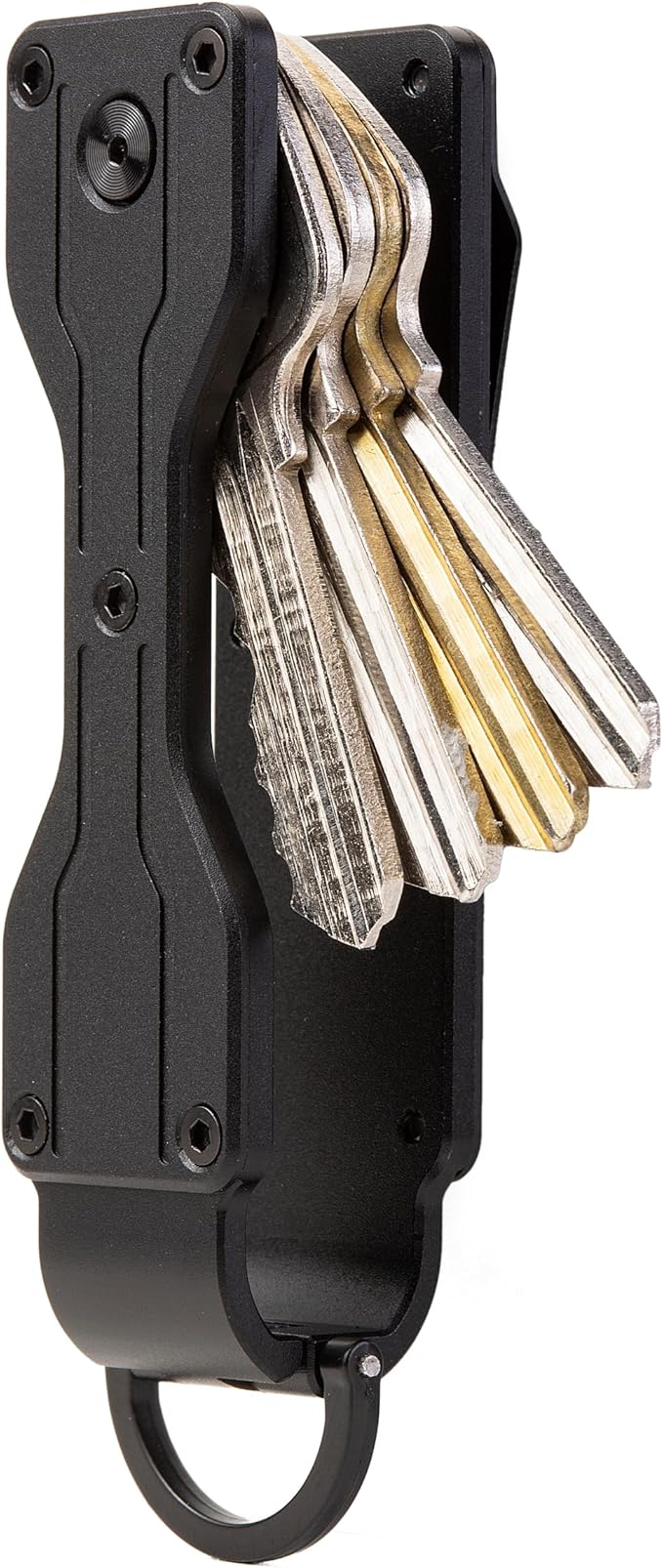 Key Organizer Minimalist Innovative Keyholder Compact Keys Organizer Smart KeyChain Secures 2-6 Keys