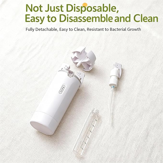 4 in 1 Travel Dispenser Bottle,4 Pack 30ML Travel Bottles for Toiletries, Leak Proof Travel Size Containers (Light Green, OneSize)