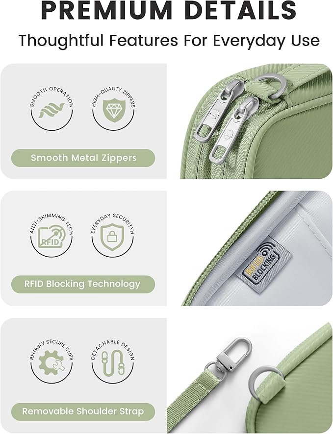 Travelkin 2-in-1 Passport Holder & Travel Organizer for Family with RFID Blocking, Multiple Passport Wallet for Men Women, Travel document holder for Credit Cards, Cash, and Electronic Essentials