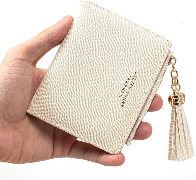 Valentoria Womens Wallet Cute Elegant Long Slim Card Holder Case Minimalist Coin Purse Thin Tassels Zip Clutch Wallets for Girls Ladies | Cute, Elegant, Long, Slim, Case, Minimalist