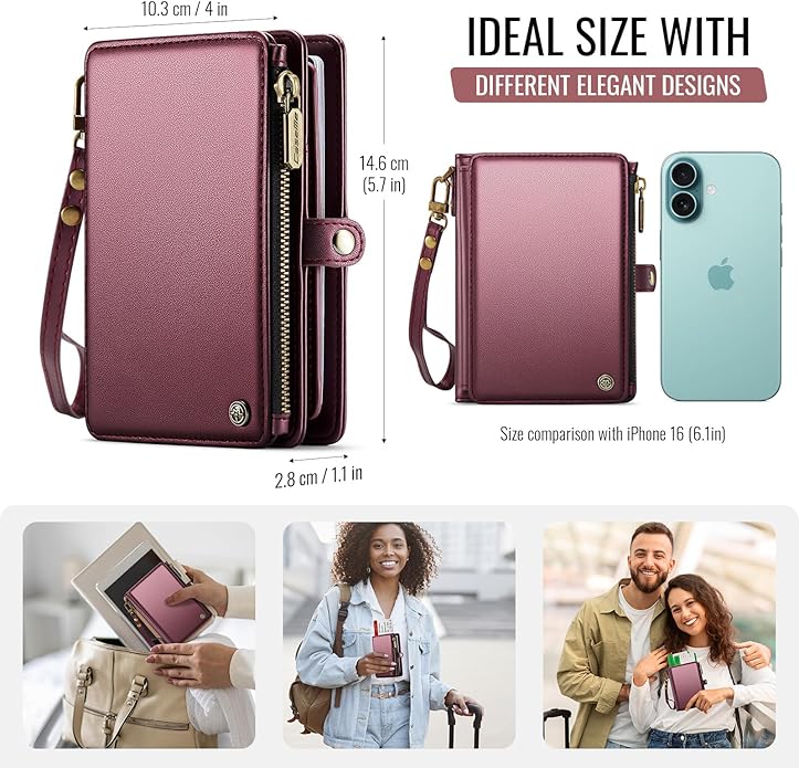 Passport Holder Wallet Bag with Holder
