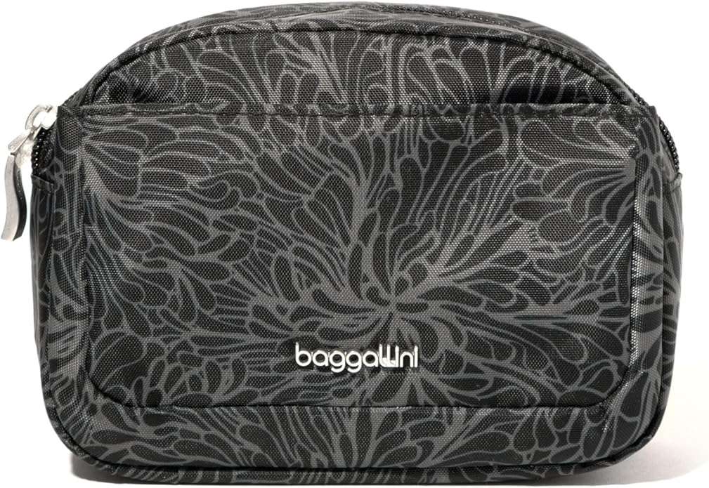 Baggallini Women's Pocket Cosmetic - Lightweight Bag - Travel Essentials Makeup Organizer