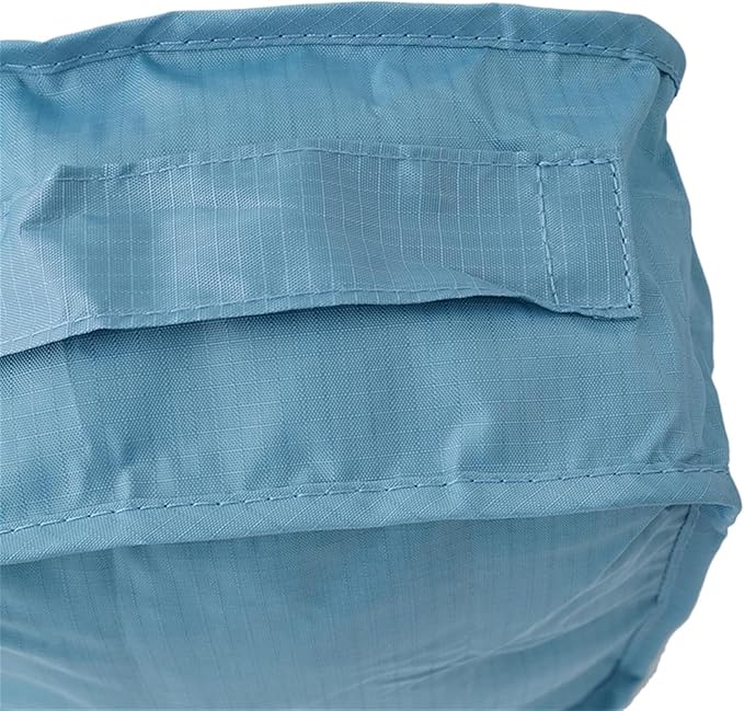 Travel Shoe Bags Foldable Waterproof Nylon with Zipper for Men & Women,Sky Blue