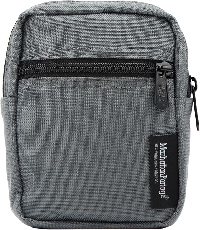 Manhattan Portage TrekPro Zipper Pouch Modular Utility Pouch with Reversed YKK Zippers 1000D Cordura EDC Organizer for Tactical or Urban Use