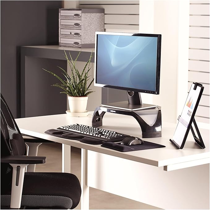 Fellowes Smart Suites Corner Monitor Riser (8020101)