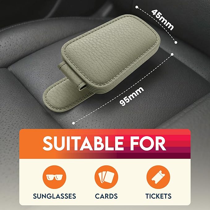 Sunglasses Holder for Car Visor