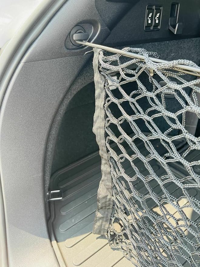 Trunk Organizer Cargo Net for Lexus RX350 350L 450h 450hL 2010–2025 – Envelope Style Cargo Net for SUV – Premium Mesh Car Trunk Organizer – Compatible with RX350 350L 450h 450hL