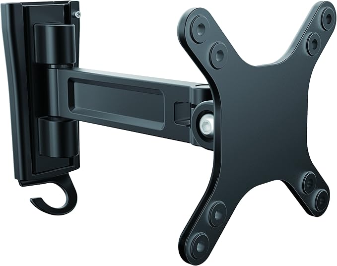 StarTech.com Monitor Wall Mount - Single Swivel - Supports Monitors 13??to 34??- VESA Monitor Wall Mount Bracket - Black (ARMWALLS)