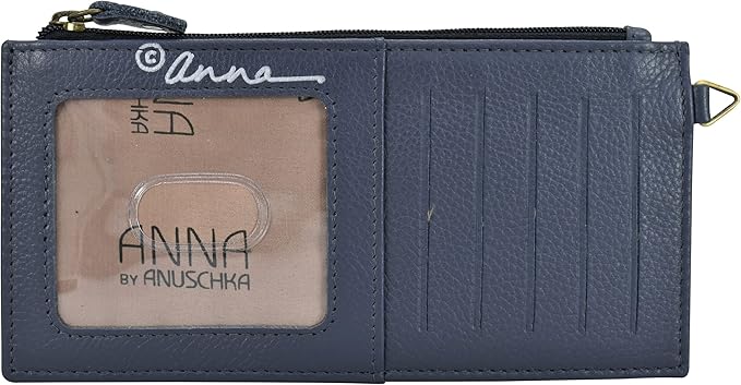 Anna by Anuschka Women's Hand Painted Genuine Leather Organizer Wallet | Hand Painted