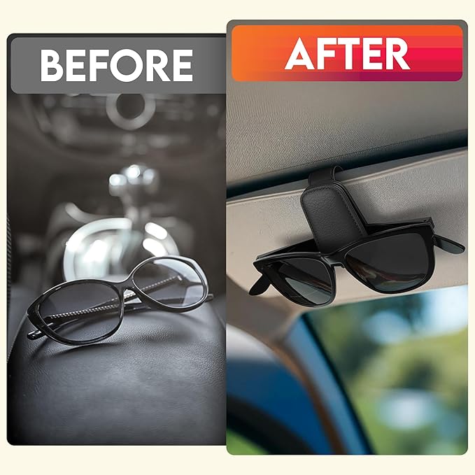 Sunglasses Holder for Car Visor