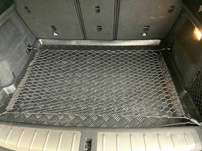 Rear Trunk Organizer Cargo Net for BMW X2 2018-2023 – Floor Style Cargo Net for SUV Truck - Premium Mesh Elastic Car Trunk Organizer Vehicle Carrier Storage – Compatible with BMW X2