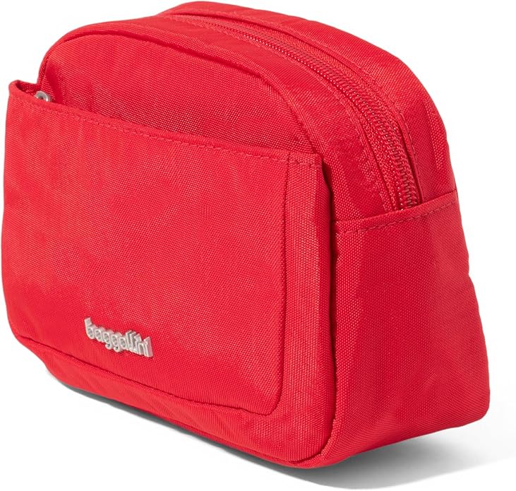 Baggallini Women's Pocket Cosmetic - Lightweight Bag - Travel Essentials Makeup Organizer