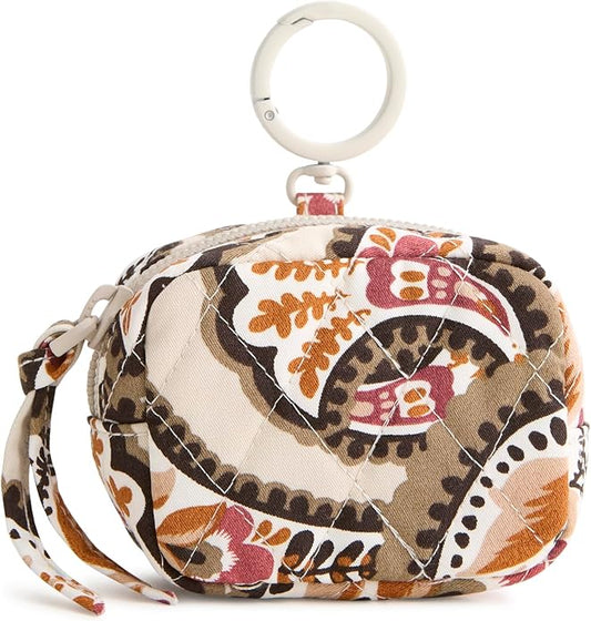 Premium Cotton Zip Earbud Bag Charm