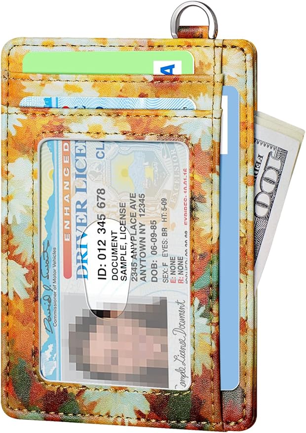 FurArt Slim Minimalist Wallet, Front Pocket Wallets, RFID Blocking, Credit Card Holder for Men