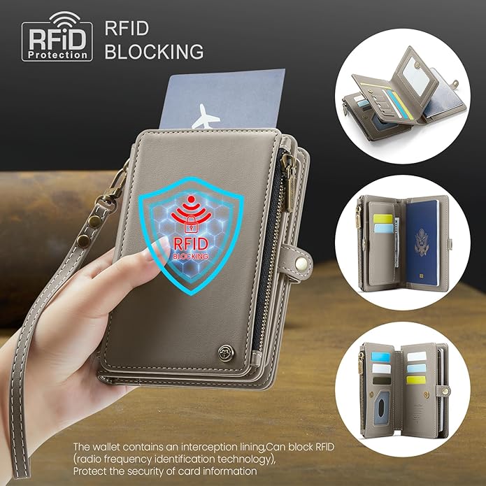 Passport Holder Wallet Bag with Holder
