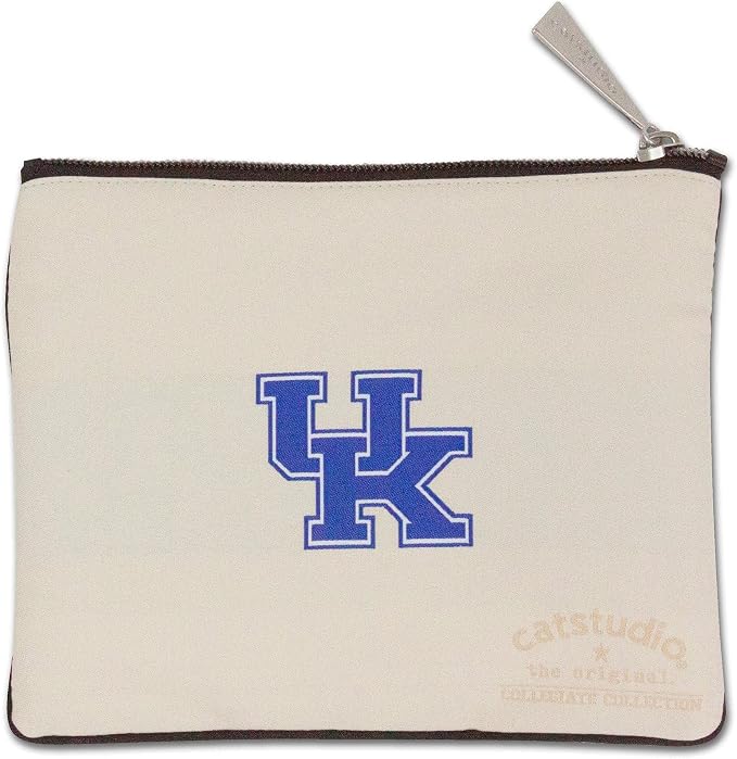 catstudio University of Kentucky Collegiate Zipper Pouch Purse | Holds Your Phone, Coins, Pencils, Makeup, Dog Treats, & Tech Tools