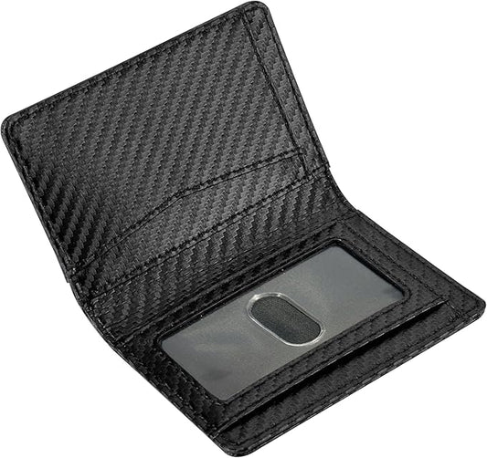 RFID Blocking Slim Wallet for Men | Thin Bifold Credit Card Holder Wallet | Mens Wallet Slim Business Card Case | Minimalist Front Pocket wallet with Gift Box