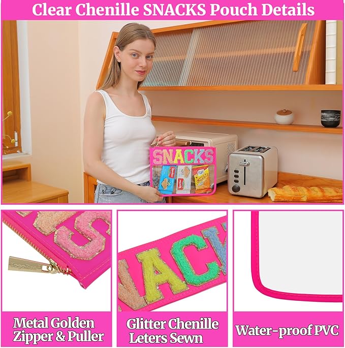 Travel Essentials Makeup Bag for Women Water-resistant Toiletry Organizer Nylon Cosmetic Pouch Preppy Stuff