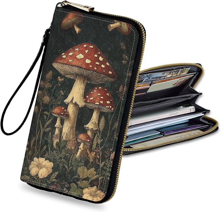 Wristlet Wallet for Women, RFID Blocking Phone Wallet, Large Capacity Zip Around Clutch, Fits iPhone 15 Pro Max, Travel Organizer Purse